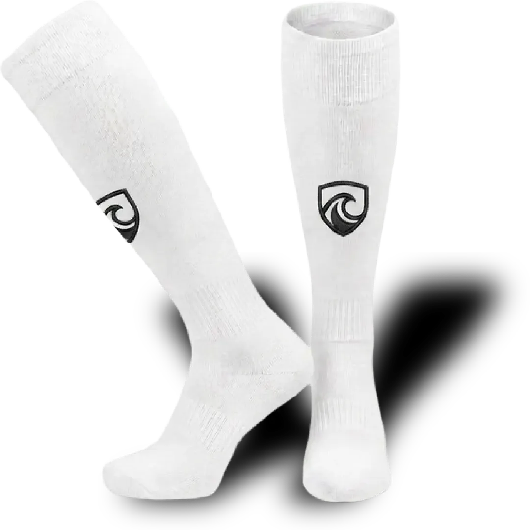 Polines Diseños Básicos blanco escudo ola